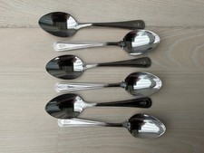 6 Kaffeelöffel-Teelöffel - Hepp Premium Edelstahl mit 825 Versielberung