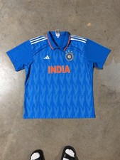 Adidas 2023 India Cricket Men’s ODI Shirt Jersey Size XXL