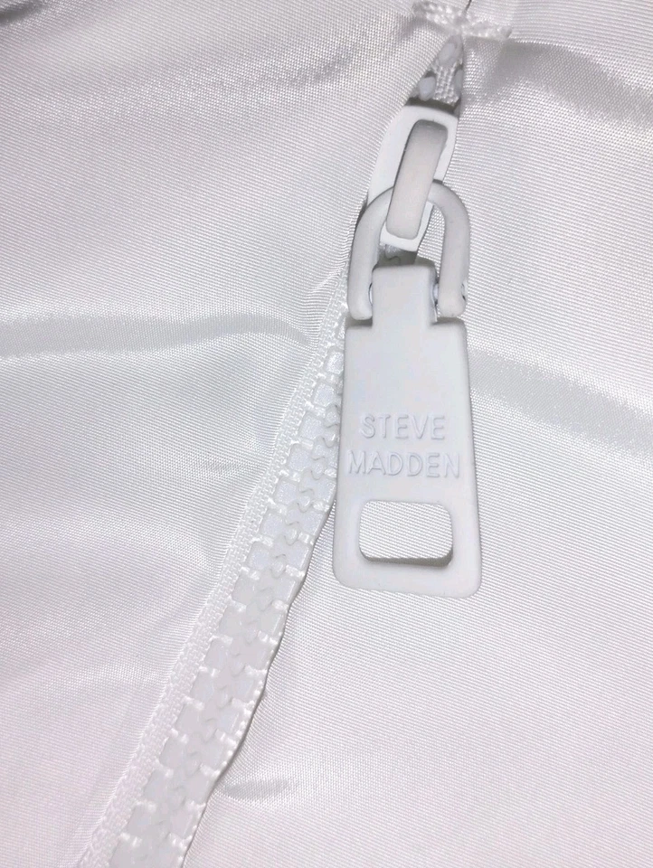 Steve Madden Bolsa de Cinto Branca Bolsa de Cinto Transversal Dobrável, MultiSeção - Imagem 4 de 4