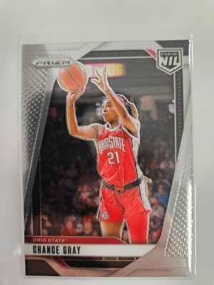 2025 Panini Ohio State NIL #25 Silver Prizm CHANCE GRAY Basketball OSU