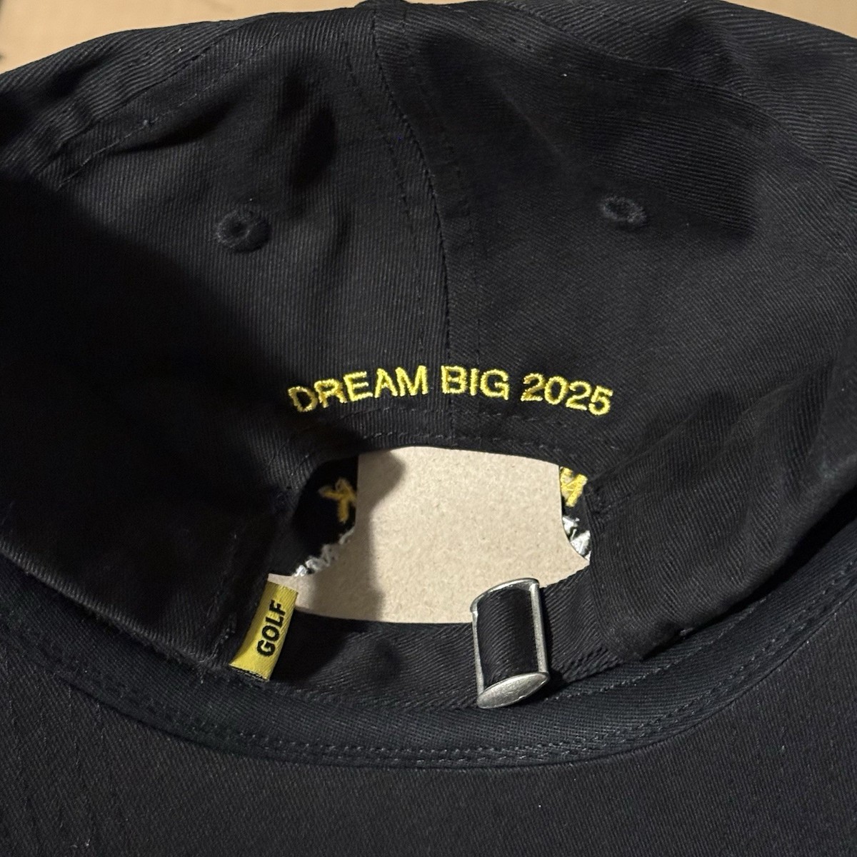 Golf Wang Marty Supreme Chosen One 6 Panel Hat Cap Black Cotton