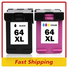 64XL Ink Cartridge for HP 64 XL Envy Inspire 7255e 7258e 7950e 7955e 7958e LOT