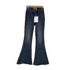 Sandrine Rose The Virgin Label Womens Flare Jeans 24 Bell Bottoms 70s Hippie