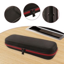 Microphone Case for 1 with Mesh Pocket Portable with Carry Strap Storage Box