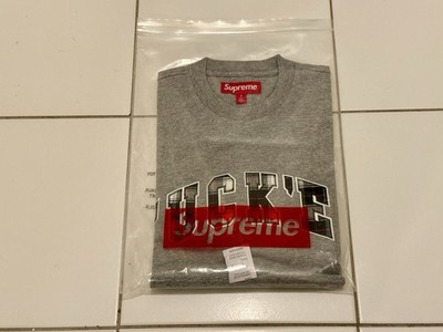 Supreme Fuck-EM Plaid S/S Top “Heather Grey” | eBay