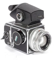 Hasselblad 500C/M camera w/ Planar CF 80mm F2.8 lens + A12 II Back + WLF #3045