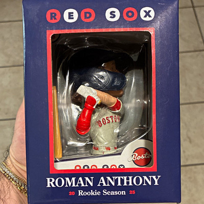Benjamin Moore Roman Anthony #19 Boston Red Sox 2025 Rookie Season Bobblehead