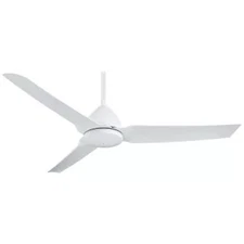 MinkaAire F753-WHF 3 Blade 54" Java Indoor / Outdoor Ceiling Fan - Remote and Bl