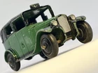 Dinky🔥Vintage 1940s Austin Taxi 36g Open Rear Window Smooth Hubs