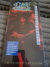 Ozzy Osbourne Ten Commandments Limited Collector's Ed CD 1990 Long Box 10 Trac