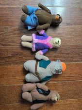McDonald's 2001 2002 Disney The Country Bears Plush Meal Toys 4 Piece Lot