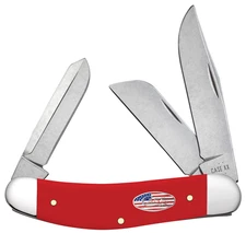 Case xx Knives Sowbelly Stockman American Workman Red Synthetic 73934 Knife