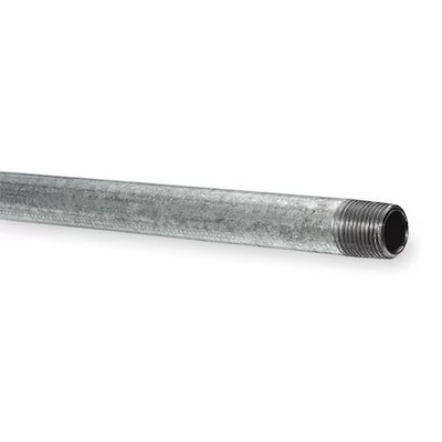 1-1/4'' Mnpt X 3 Ft. Tbe Carbon Steel Pipe Nipple Sch 40, 566-360