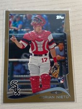 2014 Topps Gold Parallel /2014 Adrian Nieto White Sox US252