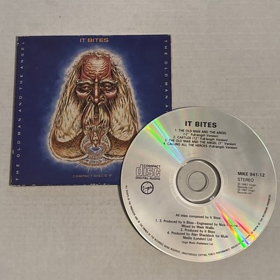 IT BITES - The Old Man And The Angel - CD EP - 1987 Virgin - PROG ROCK