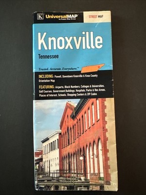Universal Map Of Knoxville Tennessee Street Map