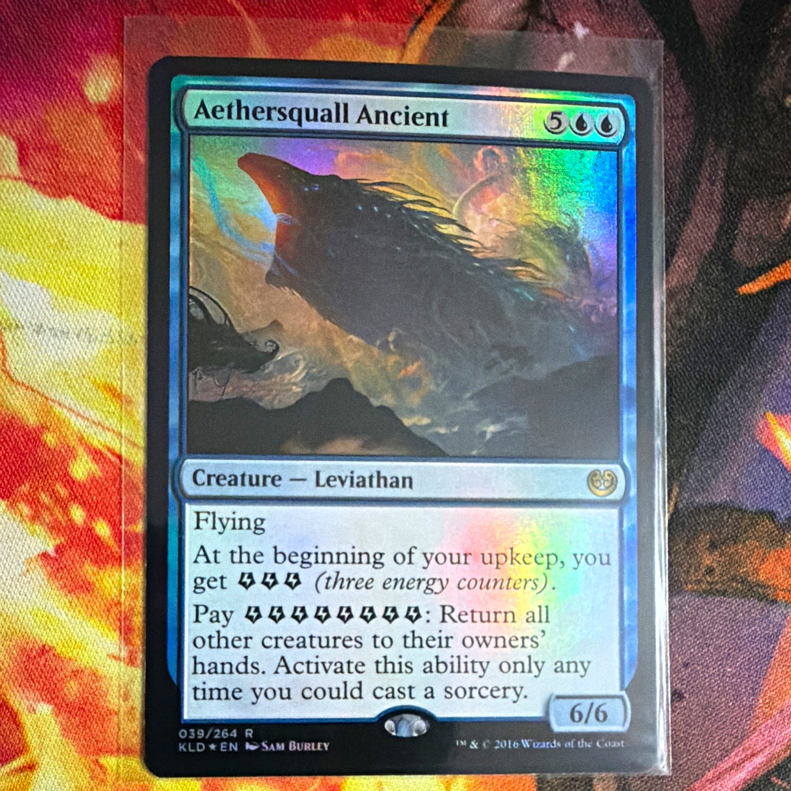 Wizards Aethersquall Ancient KLD 039/264 Rare Foil EN 2016