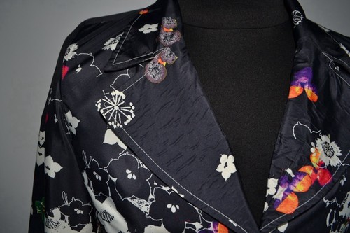 Desigual Damen Mantel Blumen Trench Gr. 42 - Bild 4 von 14