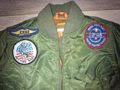 Boys Bomber Zip Up Jacket United States Navy Size 2T
