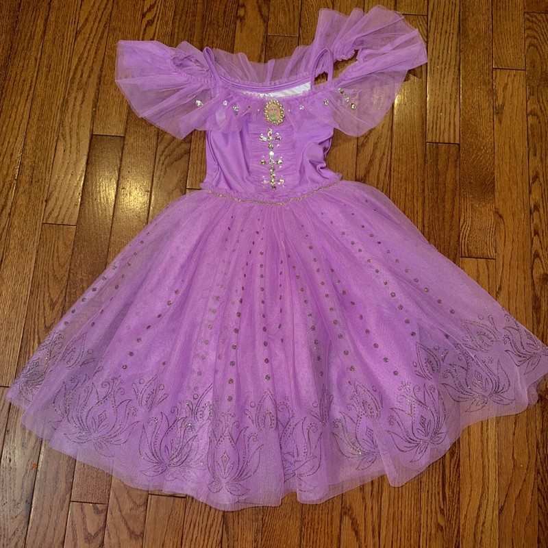 NWOT ~ Disney Store Girls Jasmine Dress ~ Size 5/6
