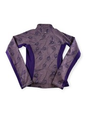    Lululemon Define Jacket - Peacock Feather Print - Purple - Size 6   