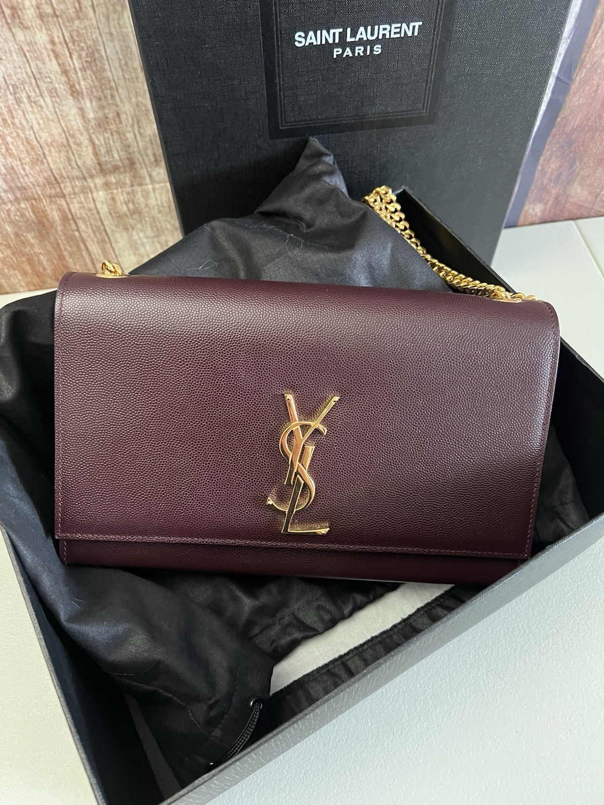 Borsa a tracolla media SAINT LAURENT YSL Kate