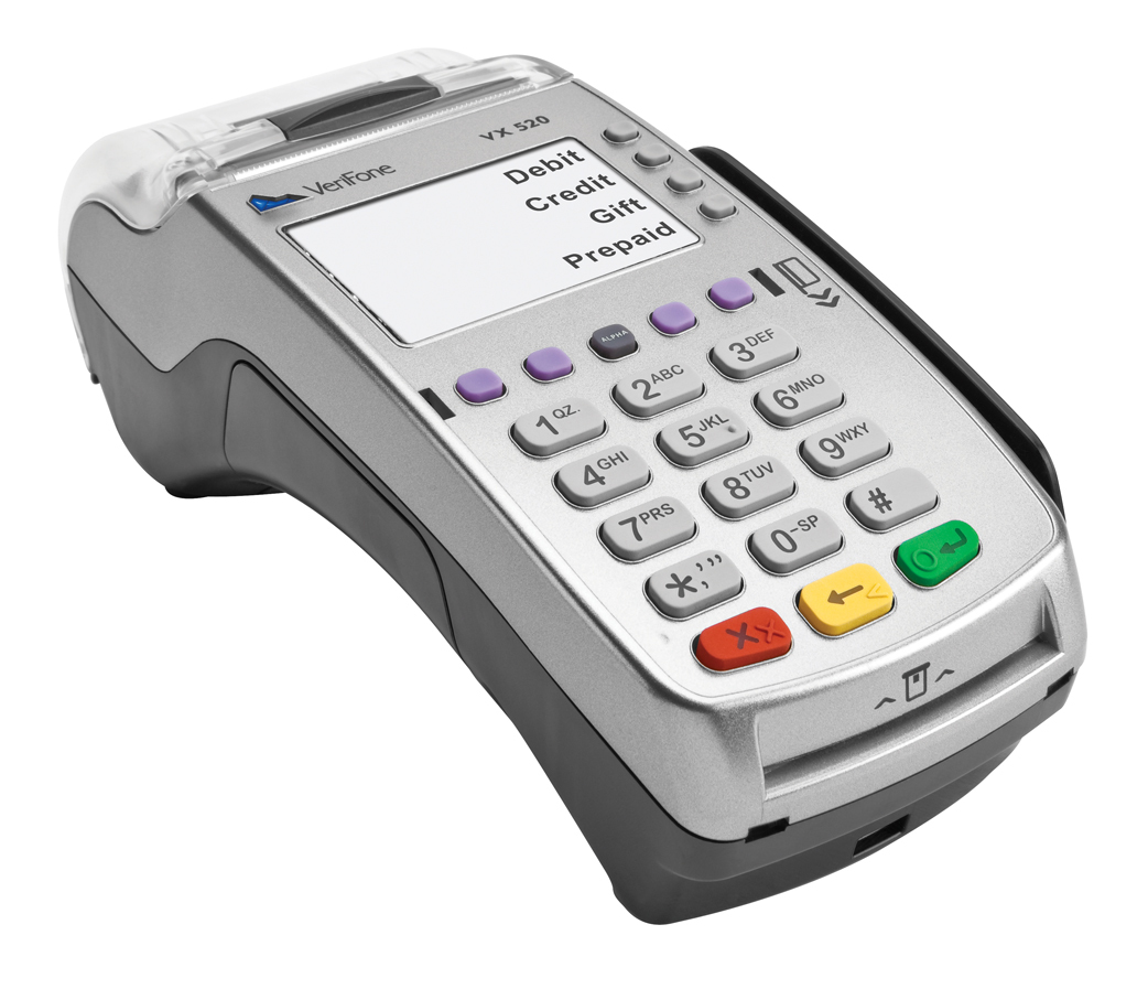 VeriFone Vx520 EMV Credit Card Machine *UNLOCKED* #M252-753-03-NAA