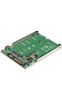 StarTech.com M.2 SATA SSD auf 2,5 Zoll SATA Adapter - M.2 NGFF auf SATA Konverter 7 D