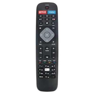 NH503UP Replaced Remote for Philips 4K Smart TV 50PFL5703/F7 55PFL5903/F7