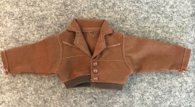 SU-JK-BST: Brown Short Jacket for X-Men Marvel Legends Beast (No figure)