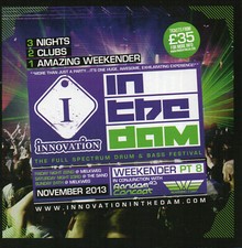 INNOVATION IN THE DAM 2013 Classic Rave Flyer