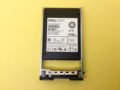 9F6Y3 Dell 6.4TB PCIe Gen4 NVMe Mix Use 2.5