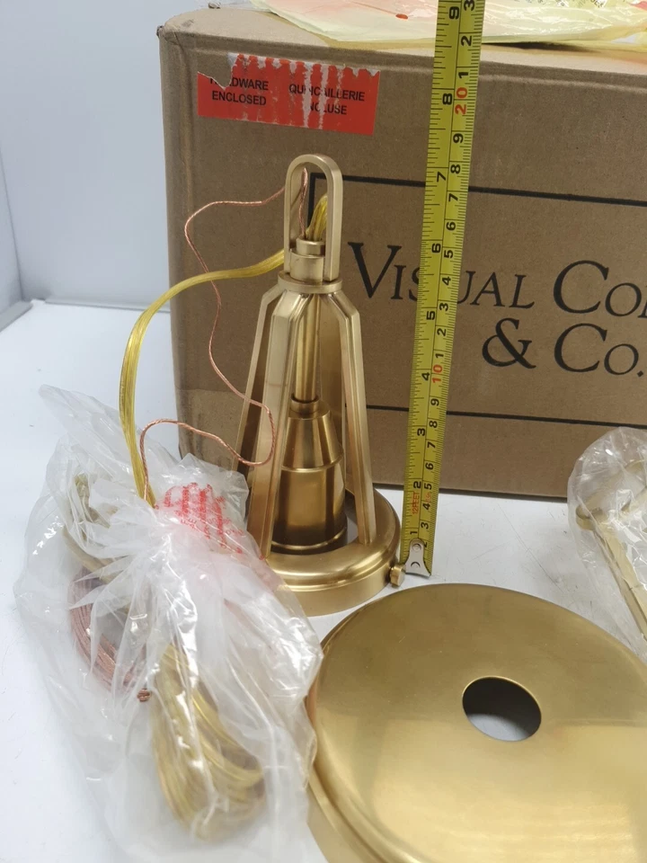 Visual Comfort CHC 5461AB Layton 14" Colgante Interior Falta el Sábalo en forma de campana Foto 4 de 4