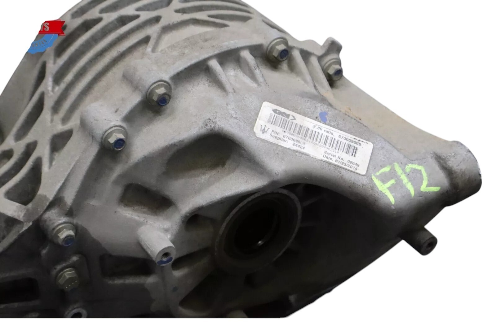 14-17 Maserati Ghibli S Q4 Rear Diff Differential Axle Carrier OEM 670009608