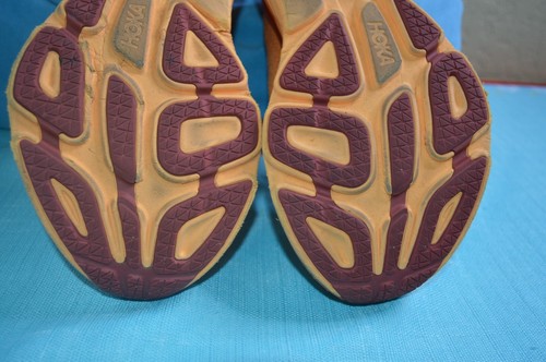 Hoka One One Women's Bondi 8 Size 11B Running Shoe Orange Nice Pre-Owned - Picture 13 of 24