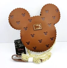 Loungefly Disney Mickey Mouse Ice Cream Sandwich Crossbody Bag Candy Sprinkles