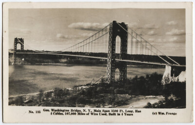 Ansichtskarte » New York City » George Washington Bridge (1936)