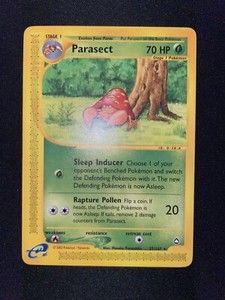 Pokémon Aquapolis Parasect 27/147 NM/M