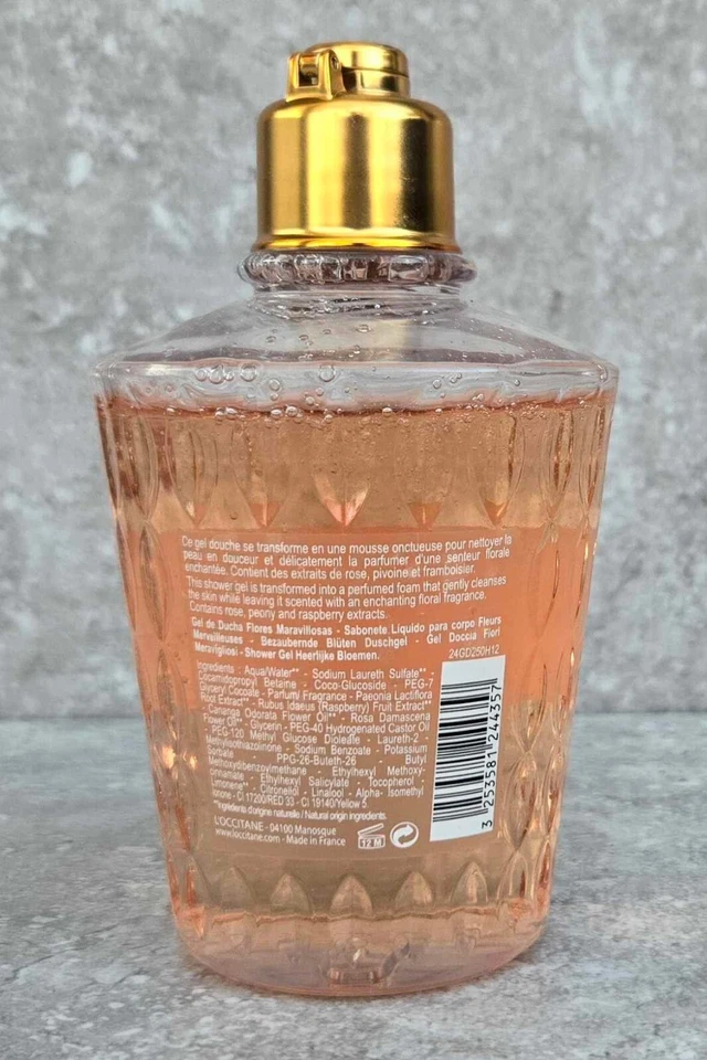 Gel de ducha L'Occitane Fleurs Merveilleuses FLORES MARAVILLOSAS 8,4 OZ ENVÍO GRATUITO Foto 2 de 3