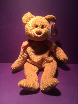 curly ty beanie baby 1993 value