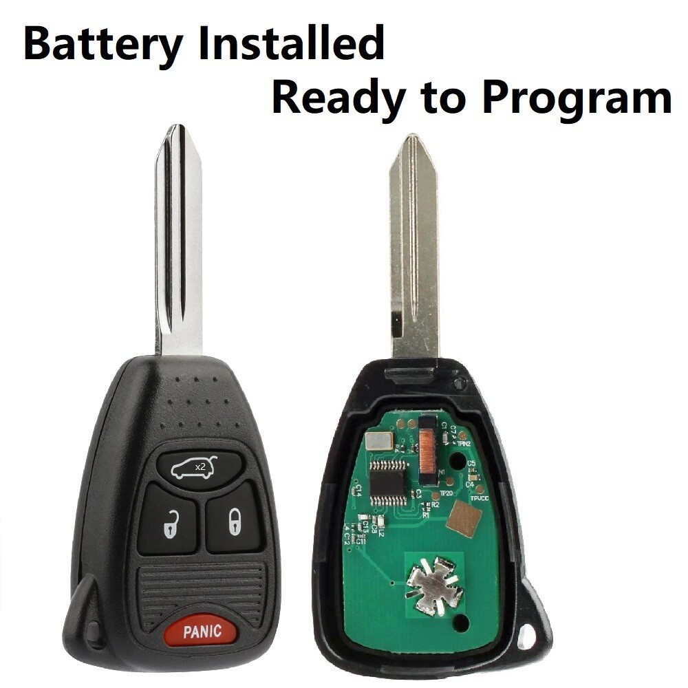 Replacement for Chrysler 2005-2007 300 2007-09 Aspen Remote Car Key Fob