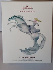 Hallmark  Keepsake Ornament 2019 ELSA and NOKK  Disney Frozen II NIB 