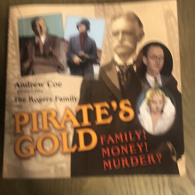 Pirate's Gold by Andrew Coe (2021, Trade Paperback) Signed by Author