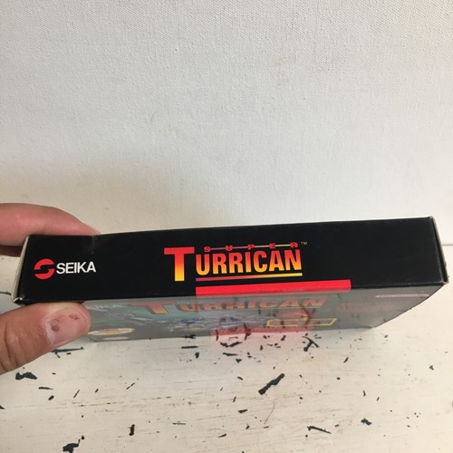 Super Turrican Custom Replacement Box Super Nintendo SNES - Picture 2 of 4