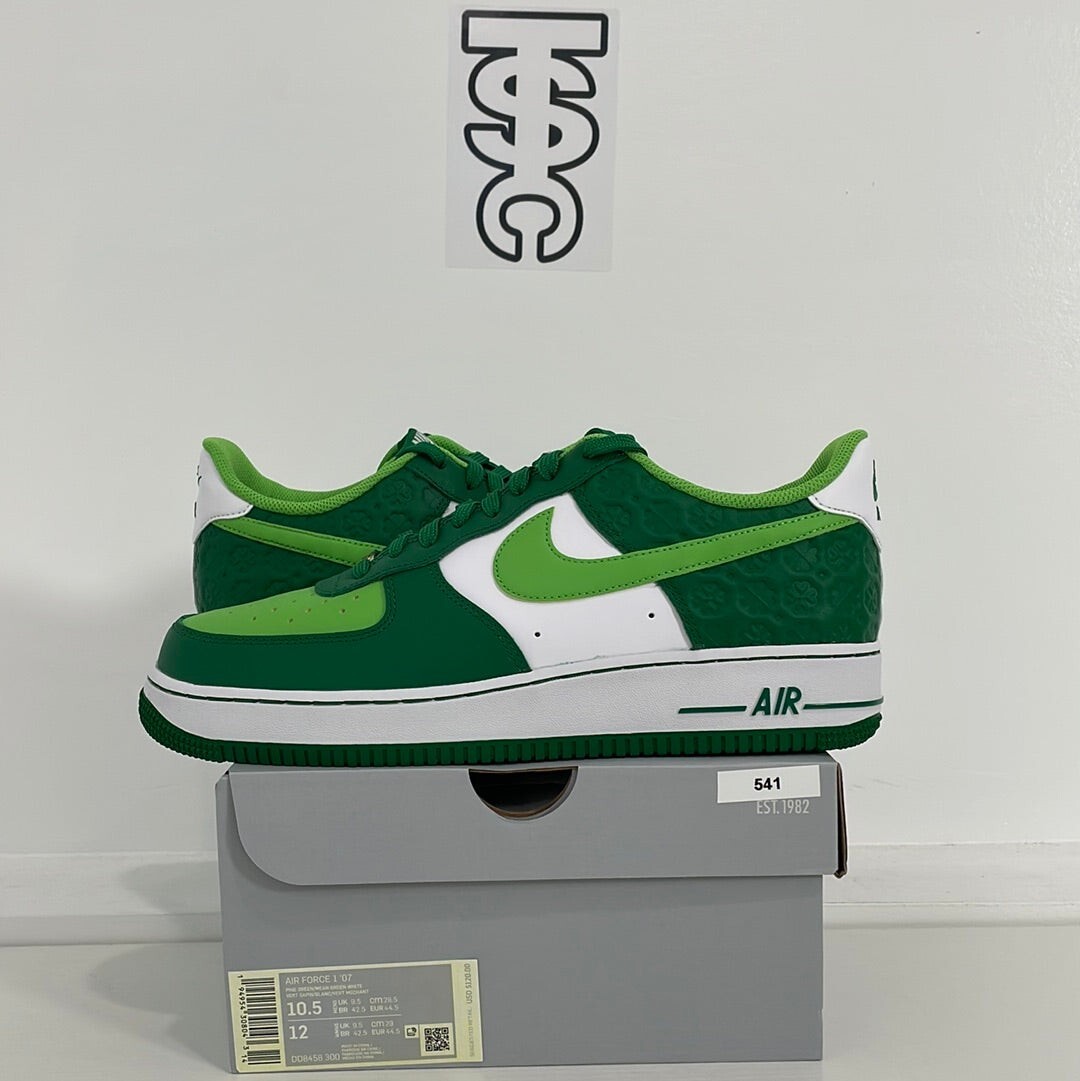 スニーカー Nike Air Force 1 Low Shamrock St Patrick's Day (2021) Men's Size 10.5 Nike Air Force 1 Low Shamrock St Patrick's