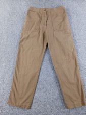 Lauren Ralph Lauren Womens Utility Pants 8 Beige Cotton Pocket