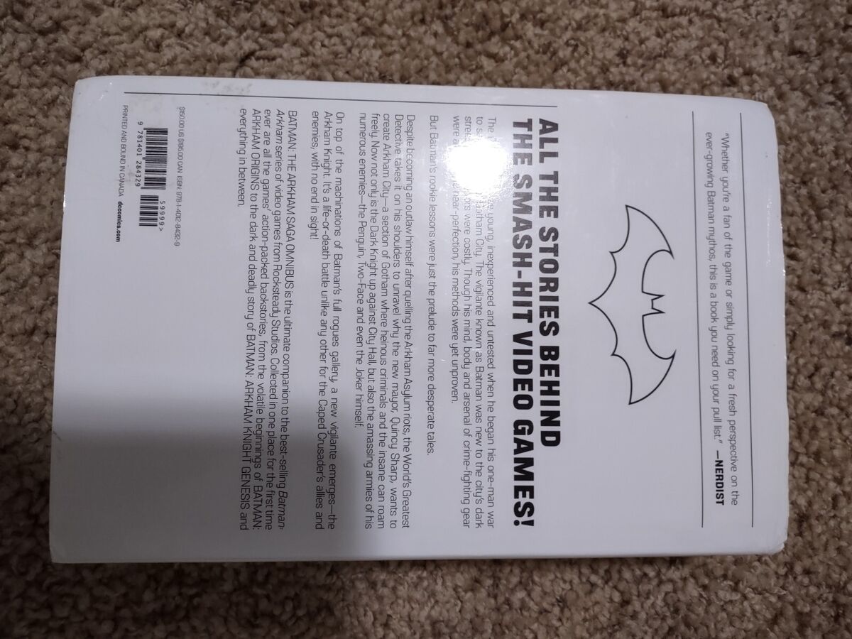 Batman the arkham saga omnibus | eBay Batman the arkham saga omnibus | eBay