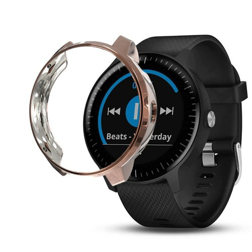 Funda protectora para reloj inteligente Garmin Vivoactive 3 música parachoques de poliuretano termoplástico - Imagen 13 de 13