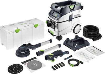 Festool Langhalsschleifer PLANEX LHS 2 225 EQI/CTM 36-Set | 578425
