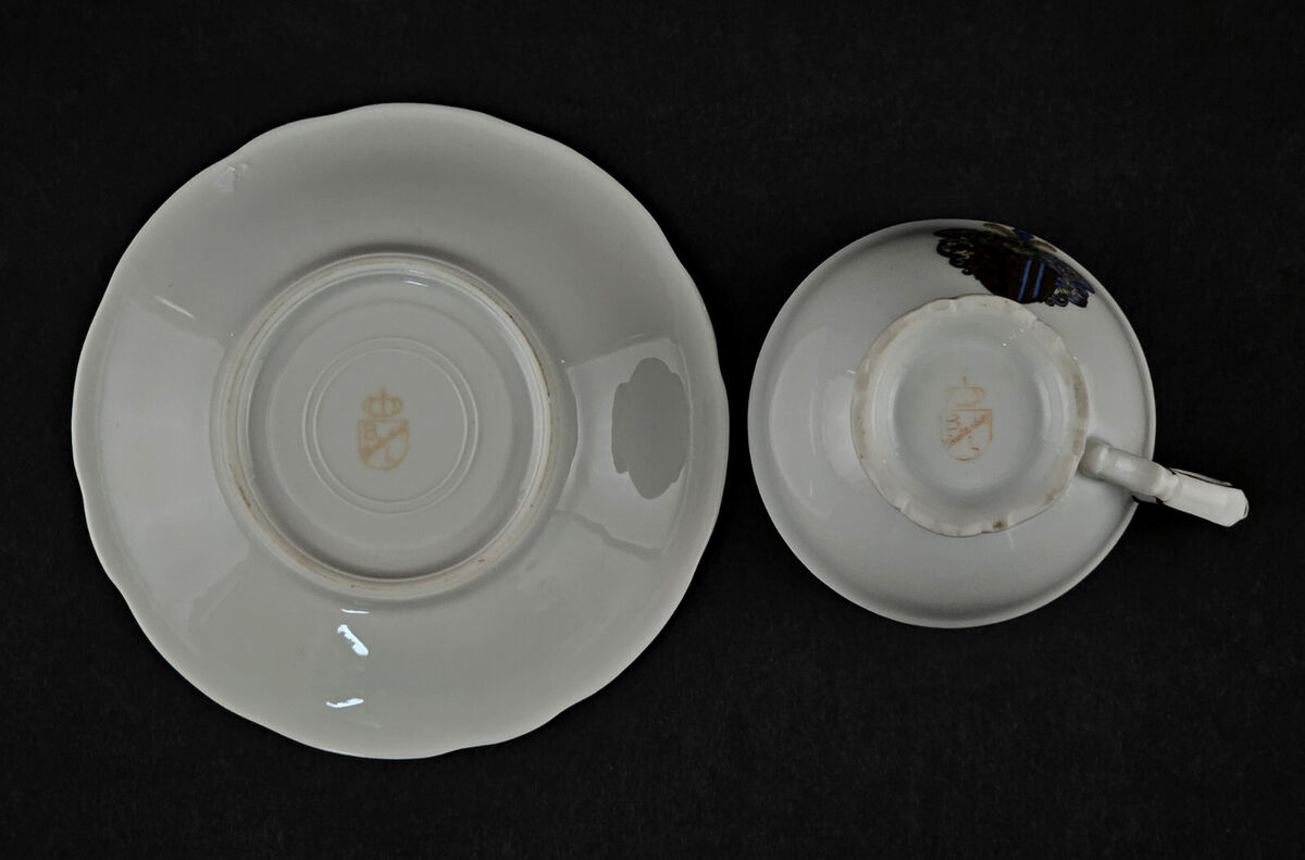 A-9340083-d Porcelain Moccha Cup Souvenir Cup Leipzig A-9340083-d Porcelain Moccha Cup Souvenir Cup Leipzig